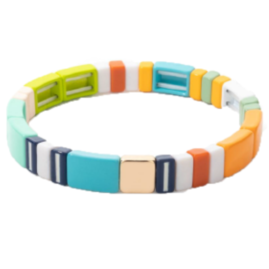 Autumn Sky Tile Bracelet