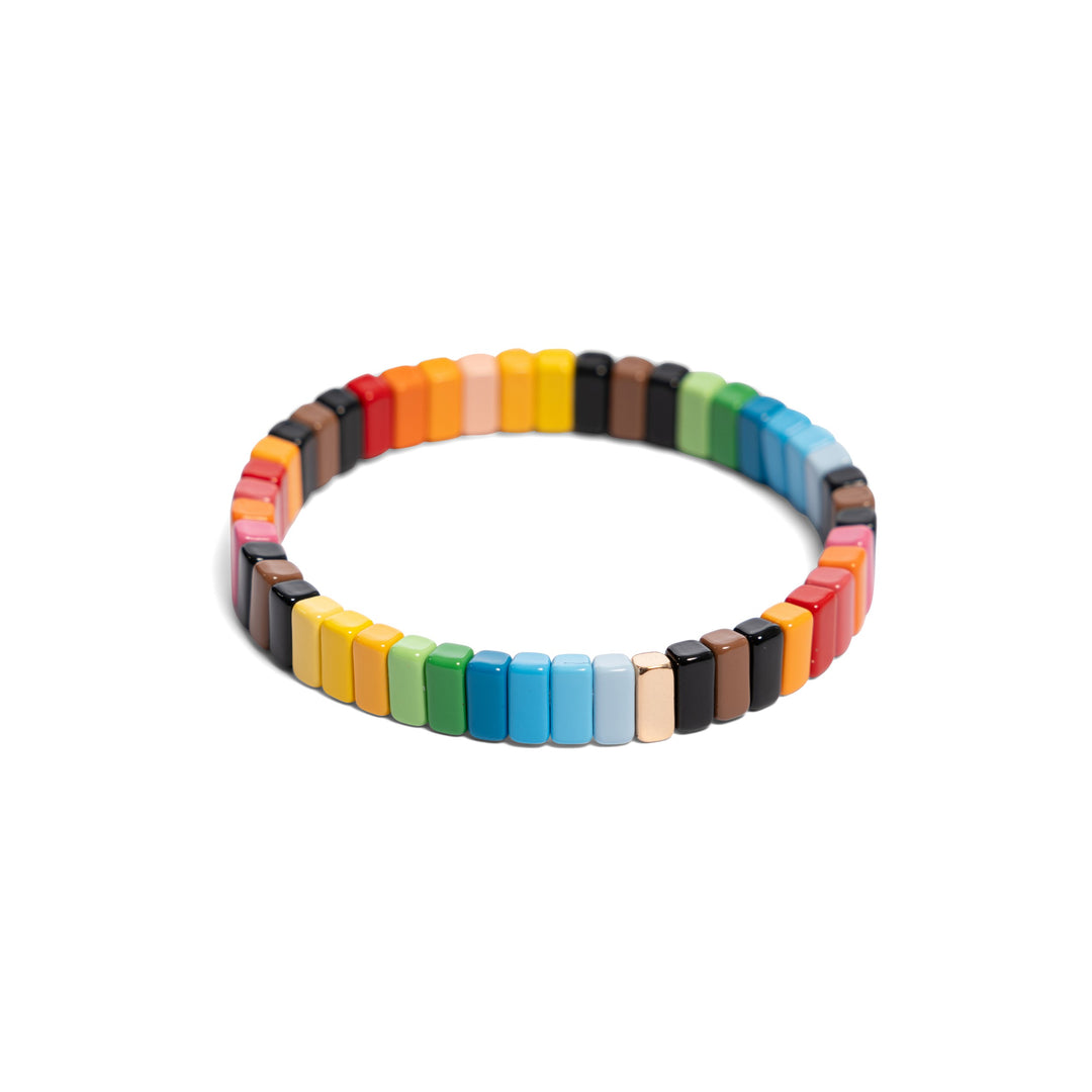 Dinner At Eight Tile Bracelet