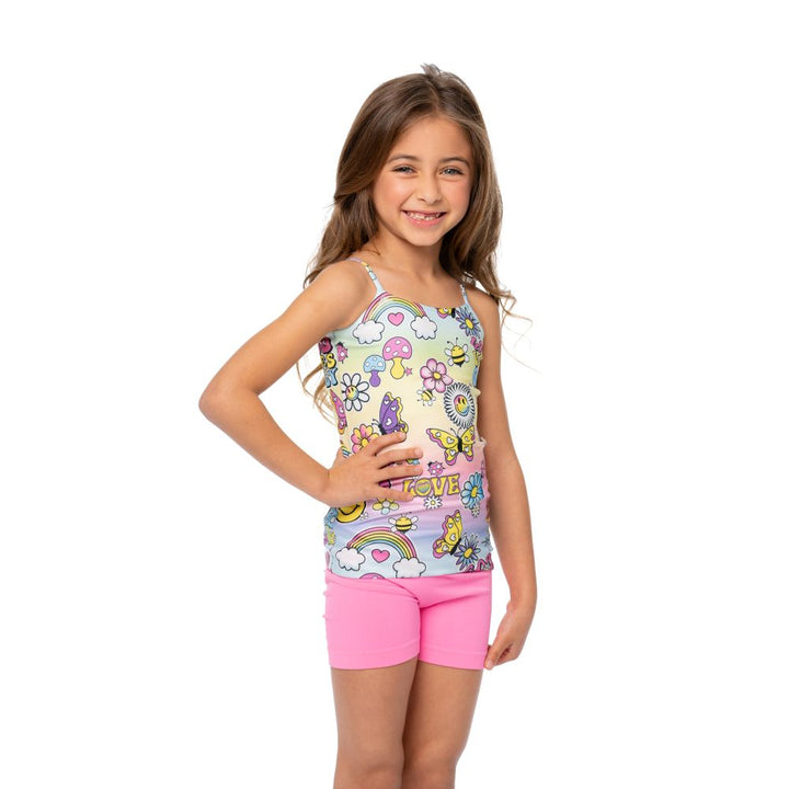 Little Girl's (4-6x) Solid Bike Shorts