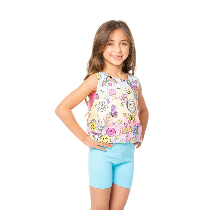 Little Girl's (4-6x) Solid Bike Shorts