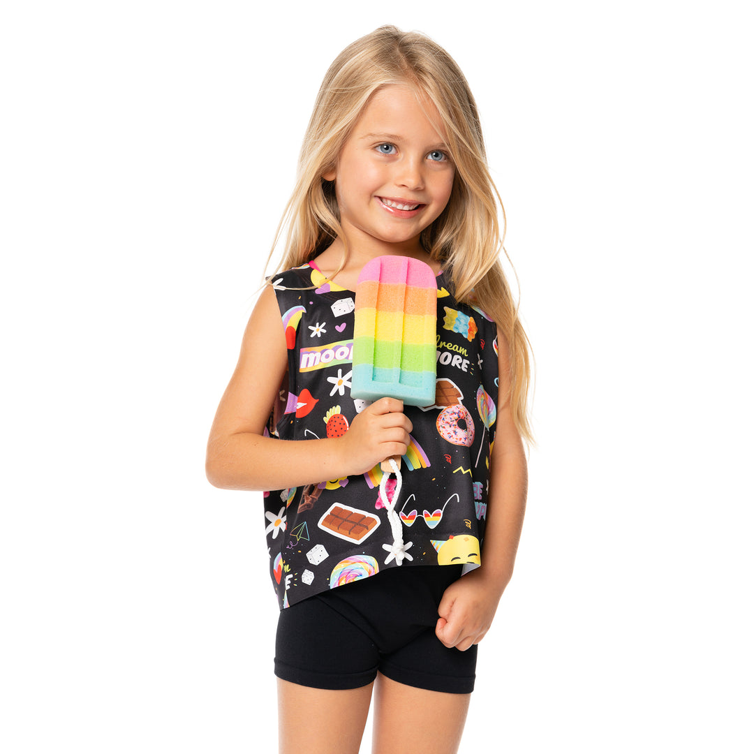 Little Girl's (4-7) Sweets & Treats Sleeveless Top