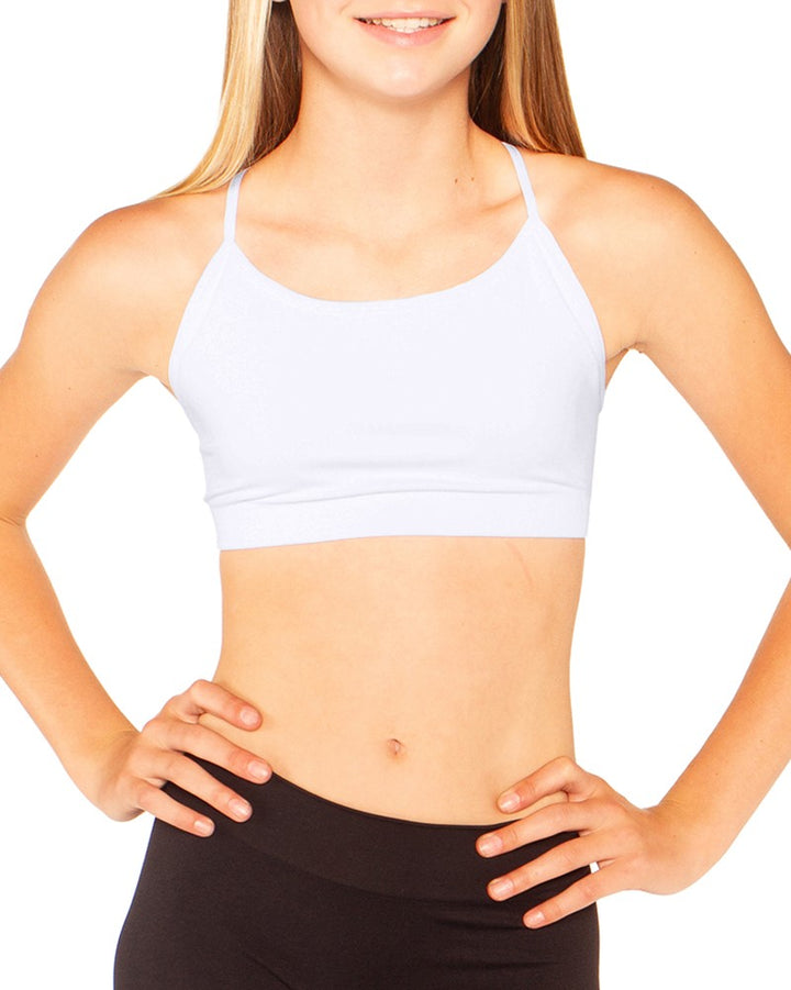 Little Girl's (4-7) Cage Back Bra Cami