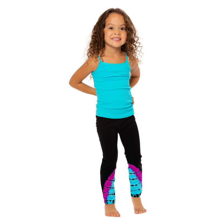 Little Girl's (4-7) Venice Tie Dye Capri Leggings