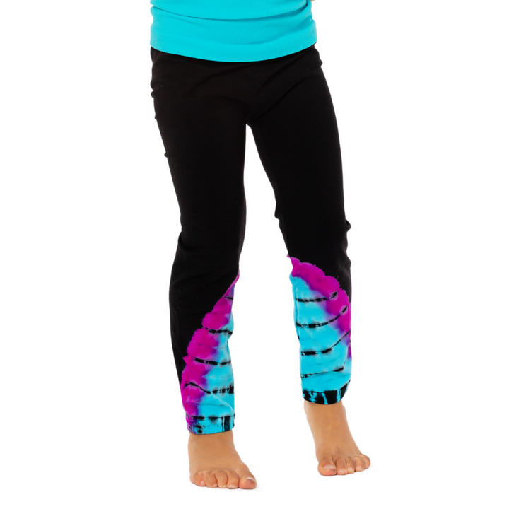 Little Girl's (4-7) Venice Tie Dye Capri Leggings
