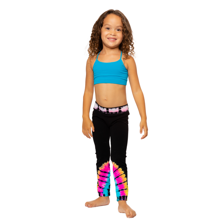 Little Girl's (4-7) Venice Tie Dye Capri Leggings