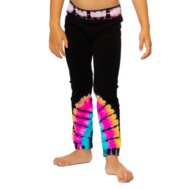 Little Girl's (4-7) Venice Tie Dye Capri Leggings