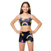 Girl's (7-12) Ombre Icons Boy Shorts