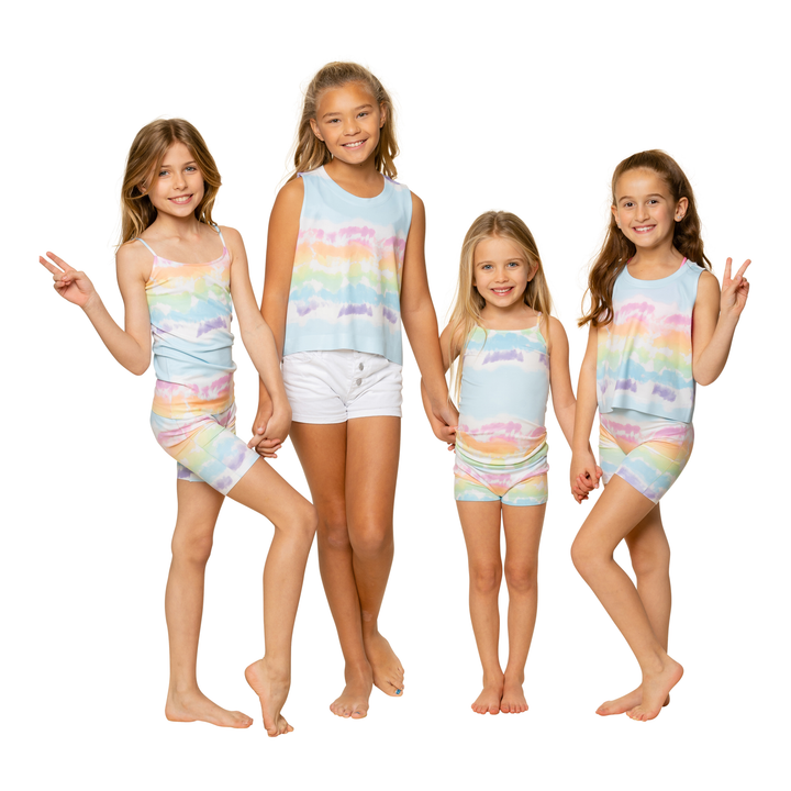 Little Girl's (4-6x) Springtime Sleeveless Top