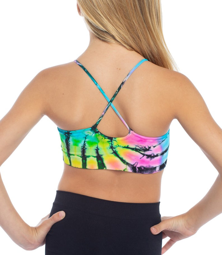 Little Girl's (4-6x) Swirl Tie Dye Bra Cami