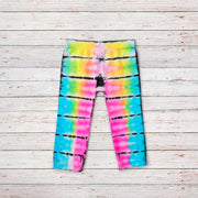Malibu Sugar Tie Dye  Leggings for Little Girls