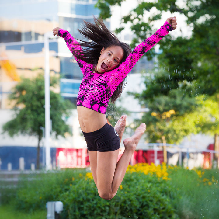 Girl's (10-14) Tie Dye Bianca Crop Top