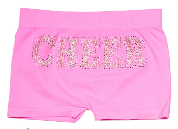 Little Girl's (4-6x)"CHEER" Boy Shorts