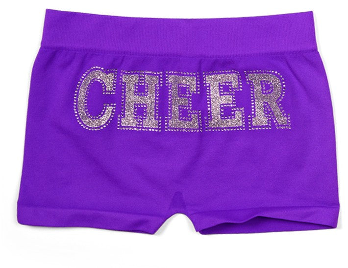 Little Girl's (4-6x)"CHEER" Boy Shorts