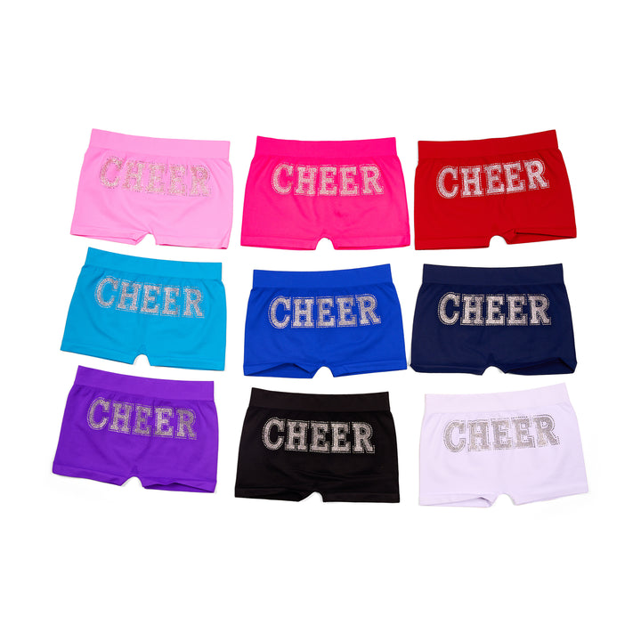 Little Girl's (4-6x)"CHEER" Boy Shorts