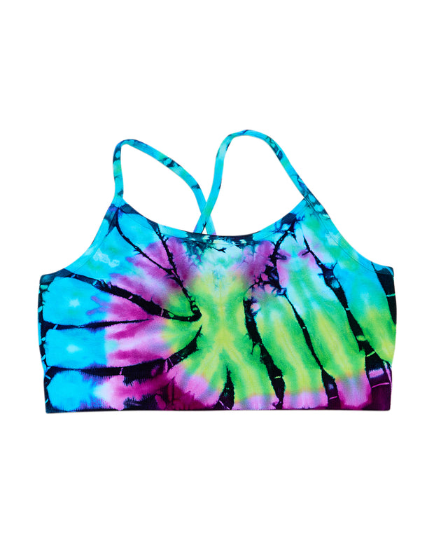 Little Girl's (4-7) Swirl Tie Dye Bra Cami