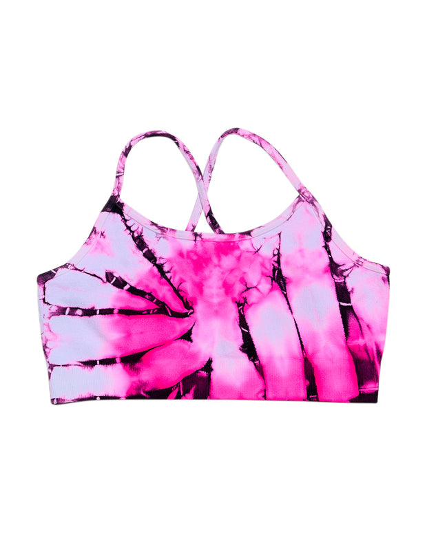 Little Girl's (4-7) Swirl Tie Dye Bra Cami
