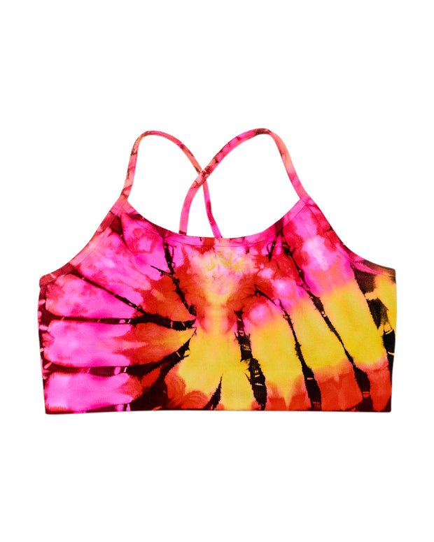 Little Girl's (4-7) Swirl Tie Dye Bra Cami