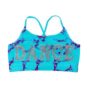 Little Girl's (4-6x) "DANCE" Tie Dye Bra Cami