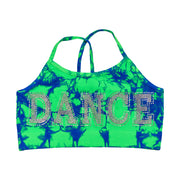 Little Girl's (4-6x) "DANCE" Tie Dye Bra Cami