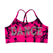 Little Girl's (4-6x) "DANCE" Tie Dye Bra Cami