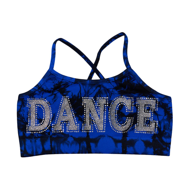 Little Girl's (4-6x) "DANCE" Tie Dye Bra Cami