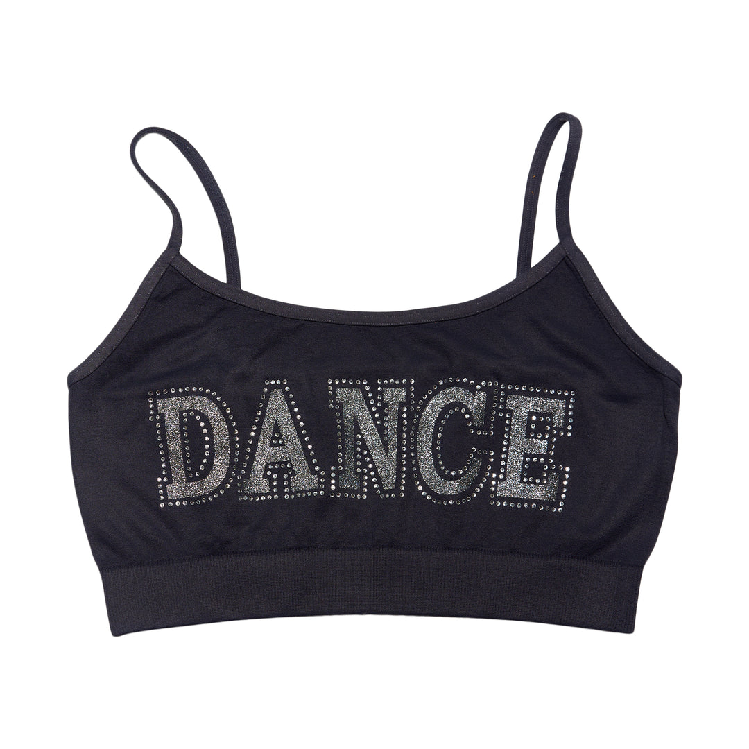 Girl's (8-14) "DANCE" Bandeau Bra Cami