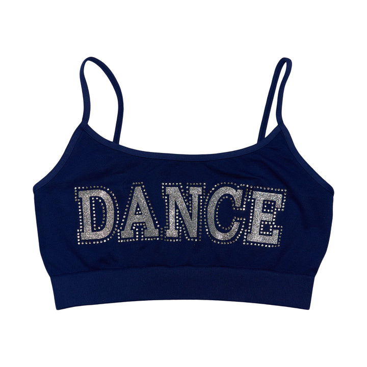 Girl's (8-14) "DANCE" Bandeau Bra Cami