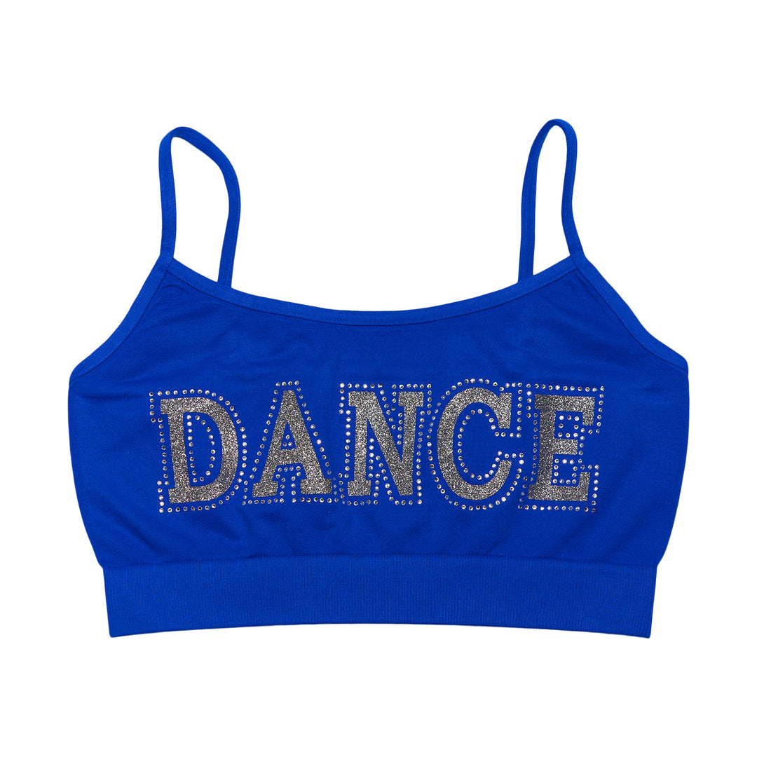 Girl's (8-14) "DANCE" Bandeau Bra Cami