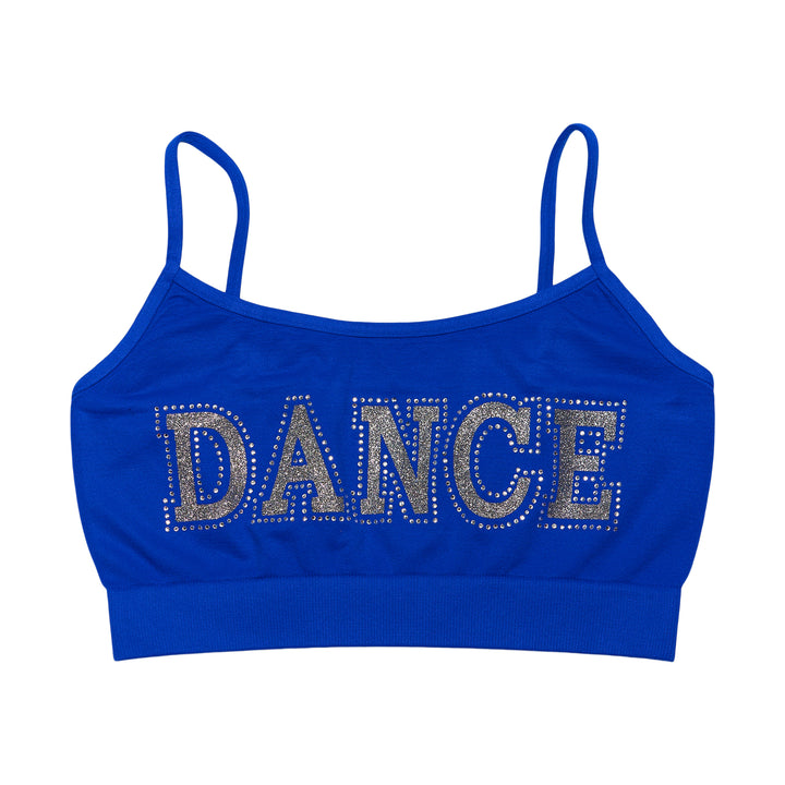 Girl's (8-14) "DANCE" Bandeau Bra Cami