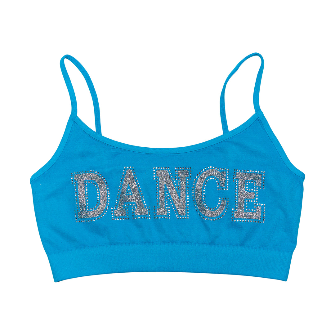 Girl's (8-14) "DANCE" Bandeau Bra Cami