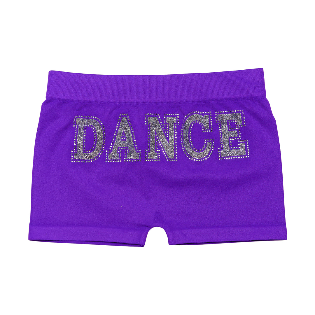 Girl's (7-10) "DANCE" Boy Shorts
