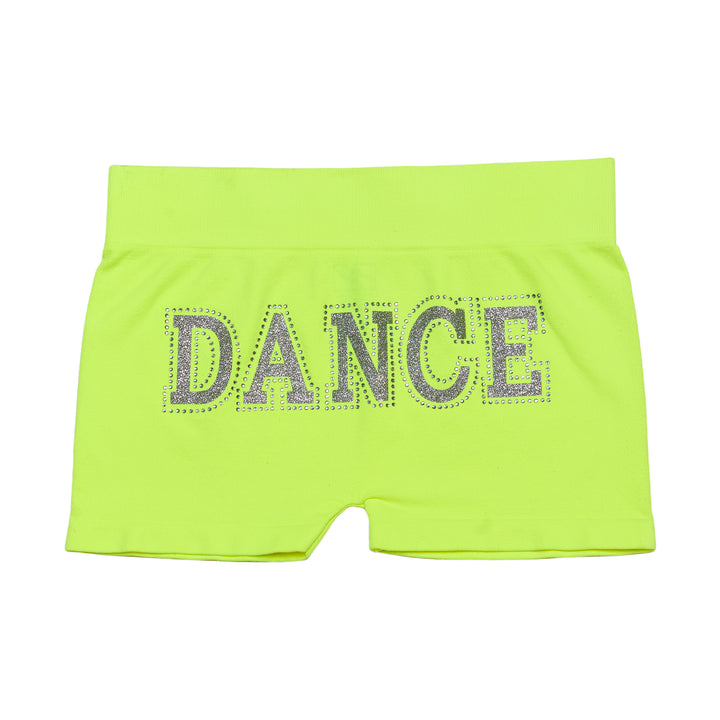 Girl's (7-10) "DANCE" Boy Shorts