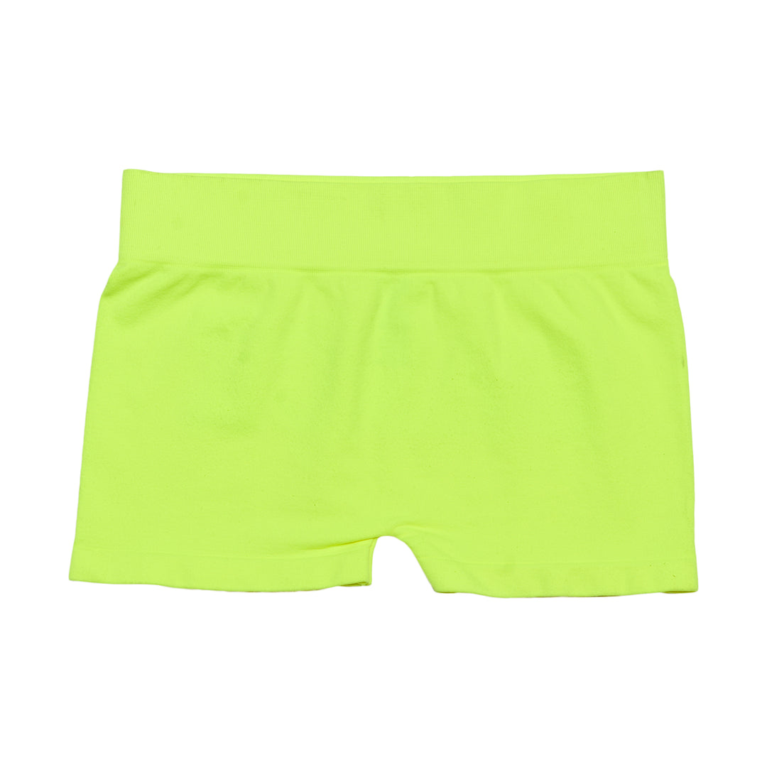 Girl's (7-10) Solid Boy Shorts