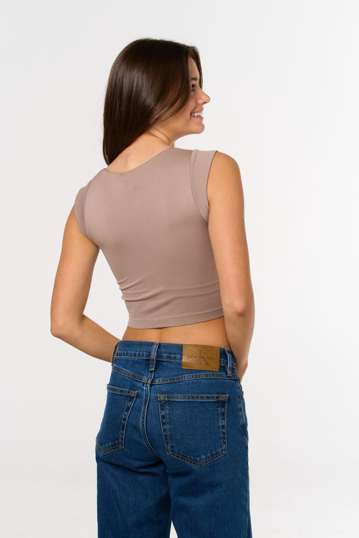 Junior Cap Sleeve w/ Front Ruching