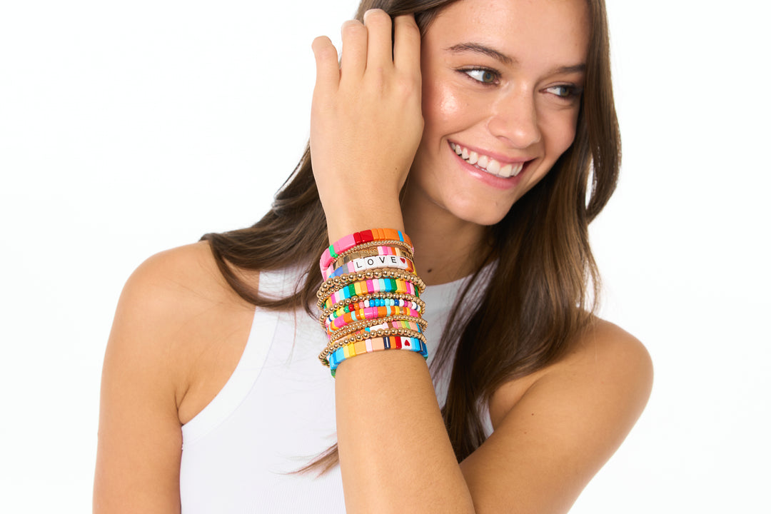 Neon Rainbow Bracelet Collection - 2 styles