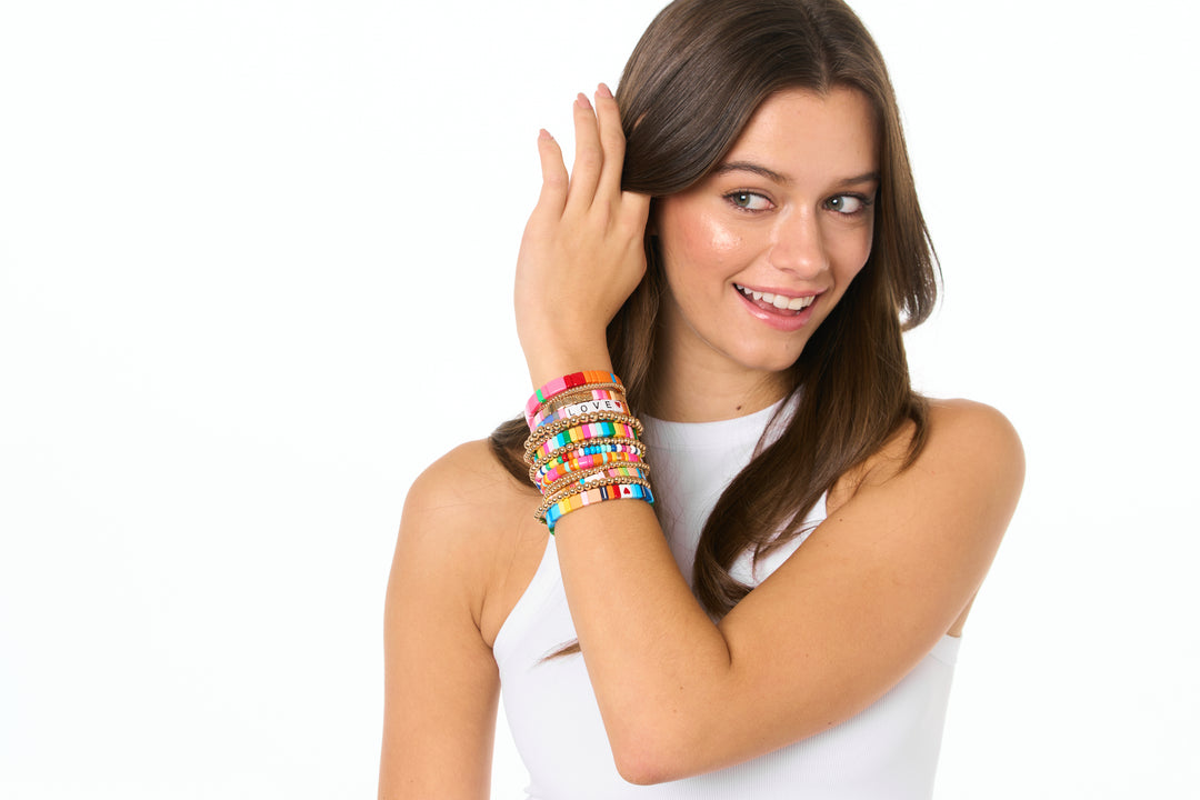 Neon Rainbow Bracelet Collection - 2 styles