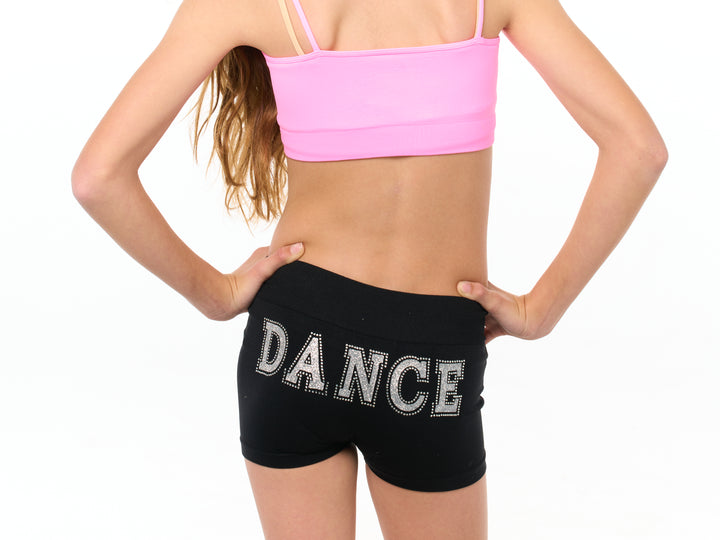 Little Girl's (4-7) "DANCE" Boy Shorts