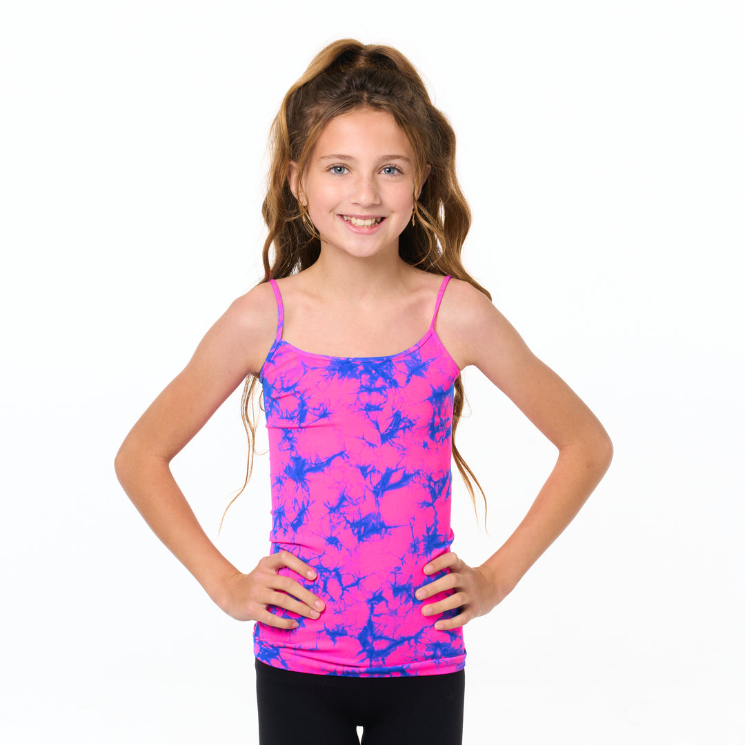 Girl's (7-10) Classic Tie Dye Full Cami