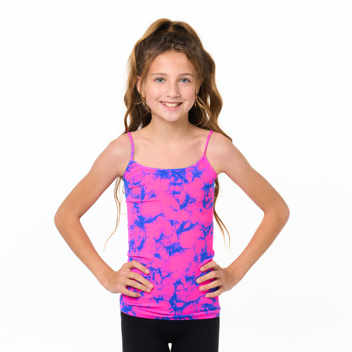 Girl's (7-10) Classic Tie Dye Full Cami