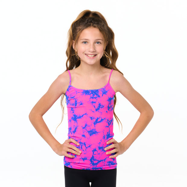 Girl's (7-10) Classic Tie Dye Full Cami