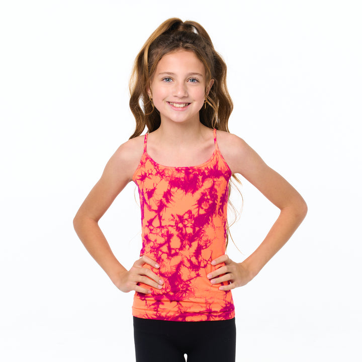 Girl's (7-10) Classic Tie Dye Full Cami