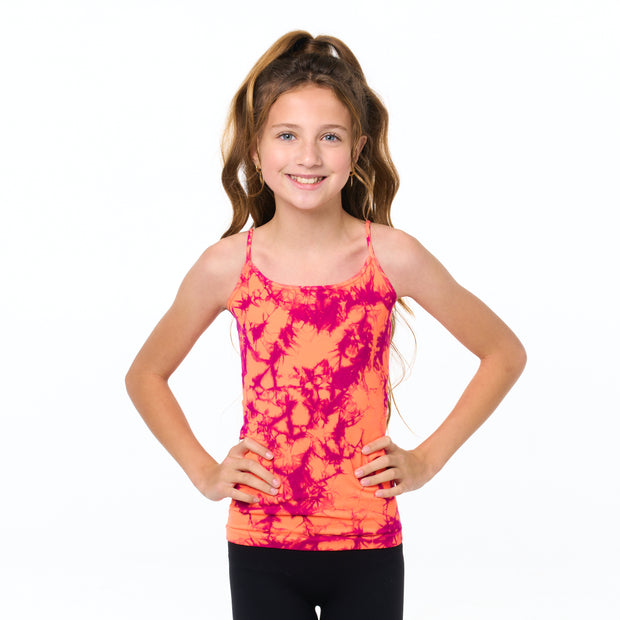 Girl's (7-10) Classic Tie Dye Full Cami