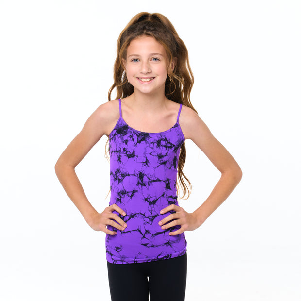 Girl's (7-10) Classic Tie Dye Full Cami