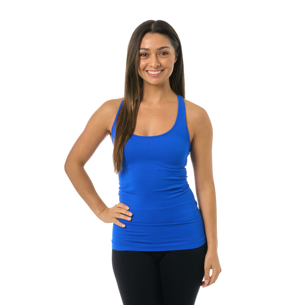 Junior's Racer Back Tank Top