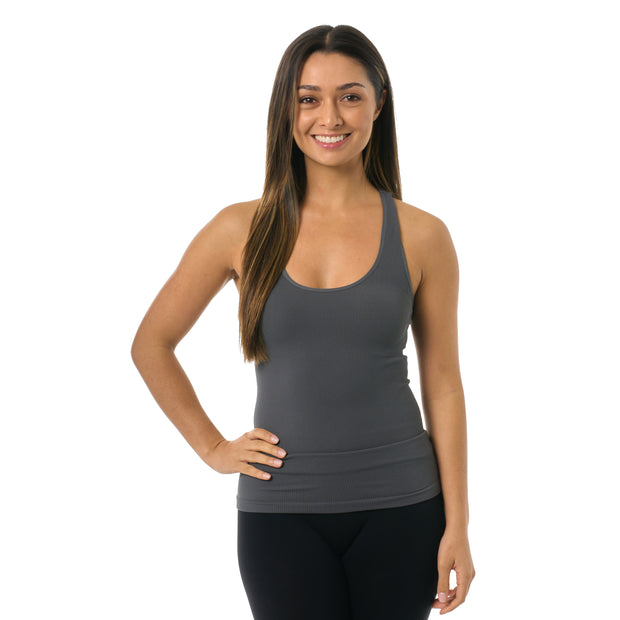 Junior's Racer Back Tank Top