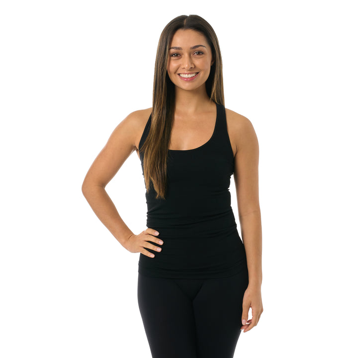 Junior's Racer Back Tank Top