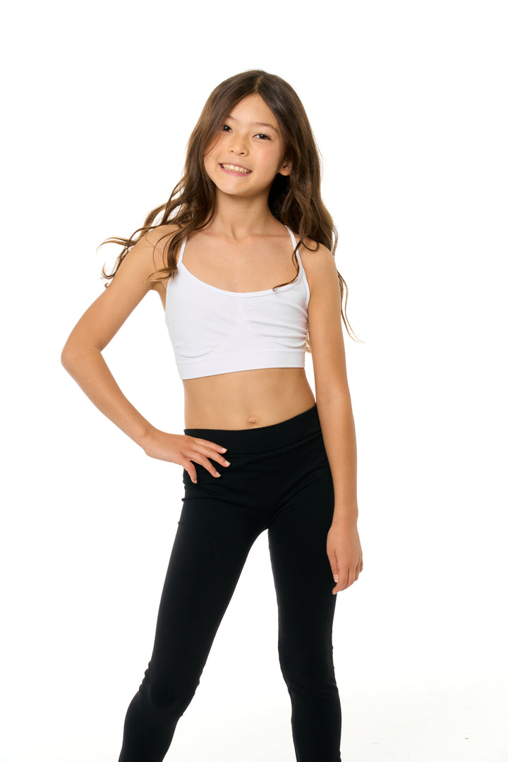 Girl's (8-14) Solid Bra Cami