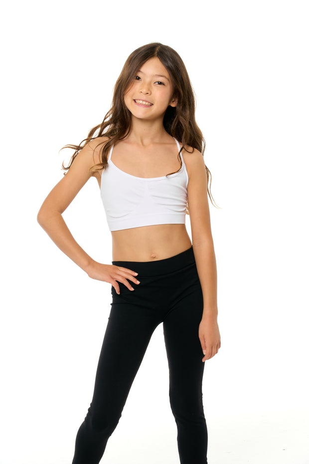 Girl's (8-14) Solid Bra Cami