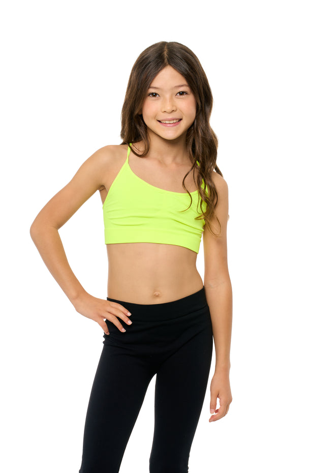 Girl's (8-14) Solid Bra Cami