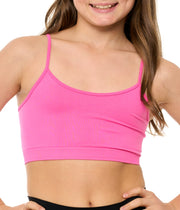 Girl's (7-14) Bandeau Bra Cami